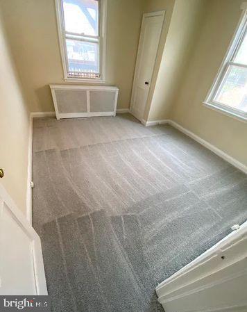 bonus room featuring plenty of natural light and light colored carpet