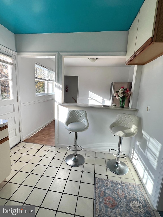 interior space featuring light hardwood / wood-style flooring