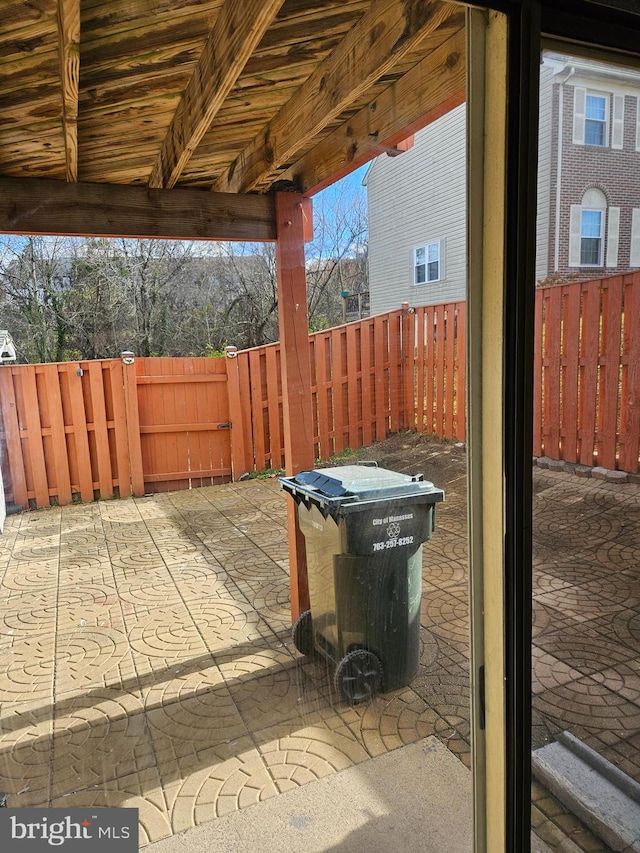 view of patio / terrace