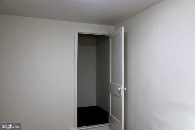 view of closet