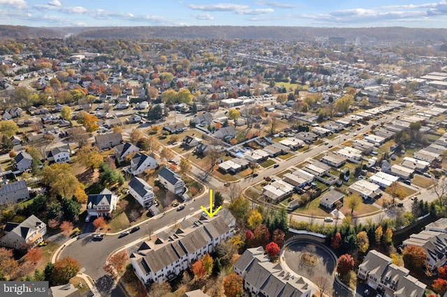 aerial view