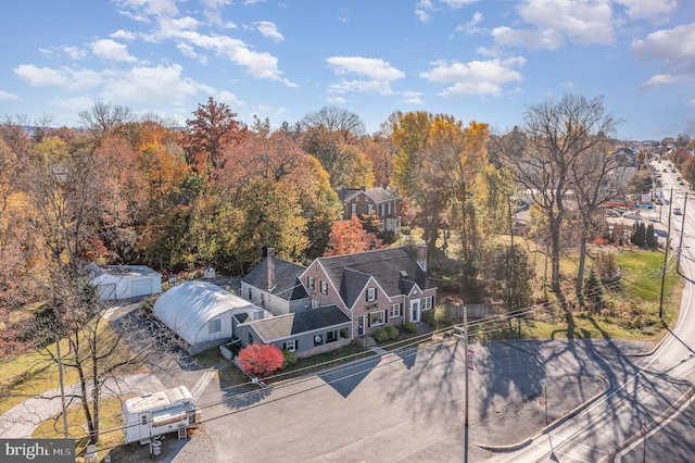drone / aerial view