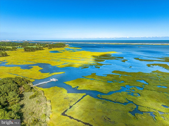 property view of water