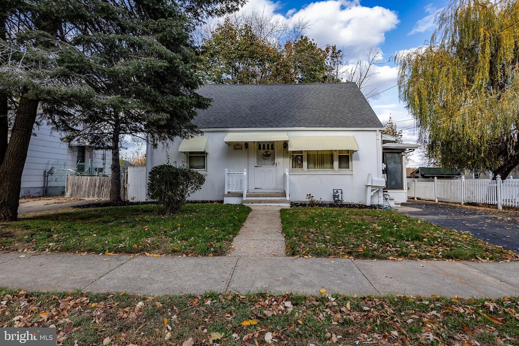 view of bungalow