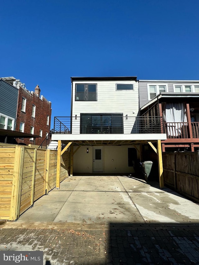 view of back of house