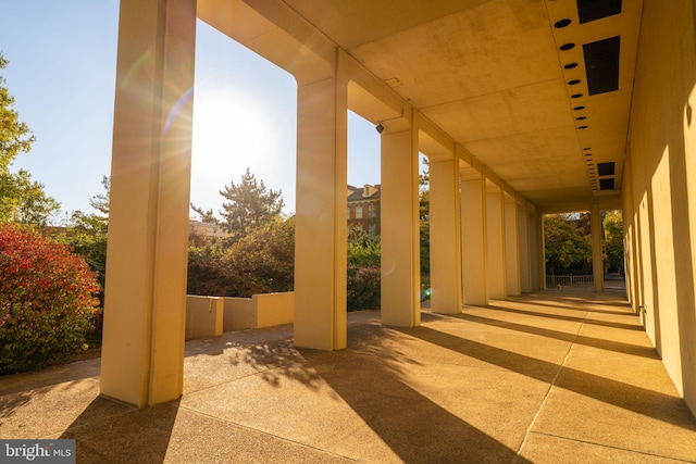 view of patio