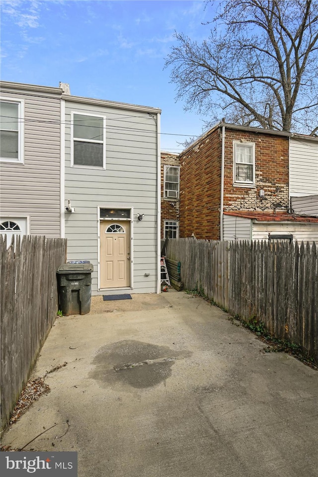 view of rear view of house