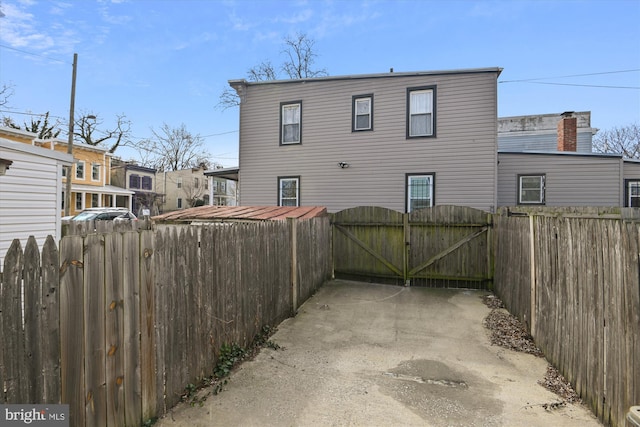 view of back of house