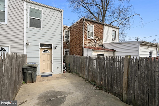 exterior space with a patio area