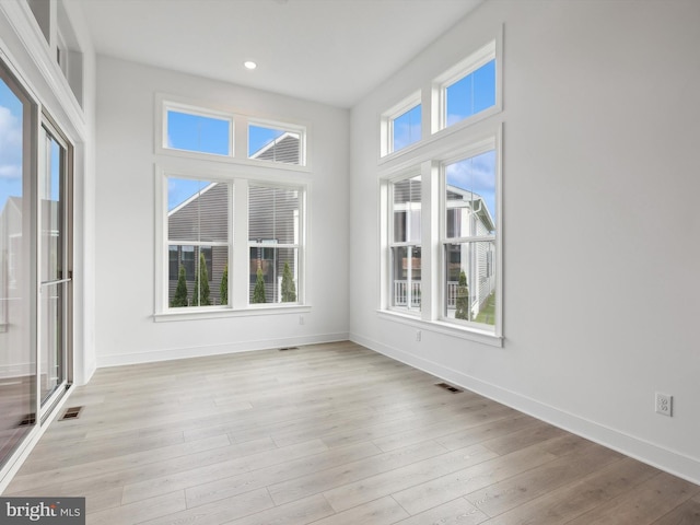 interior space with plenty of natural light