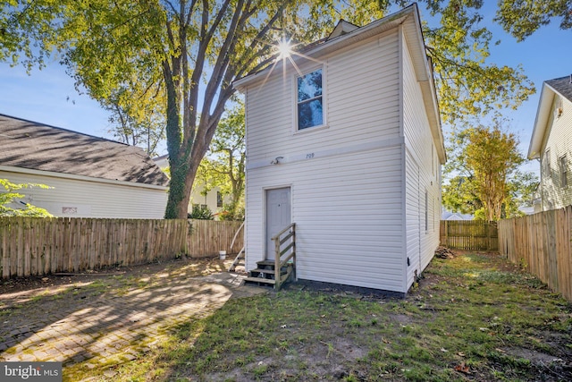 view of rear view of house