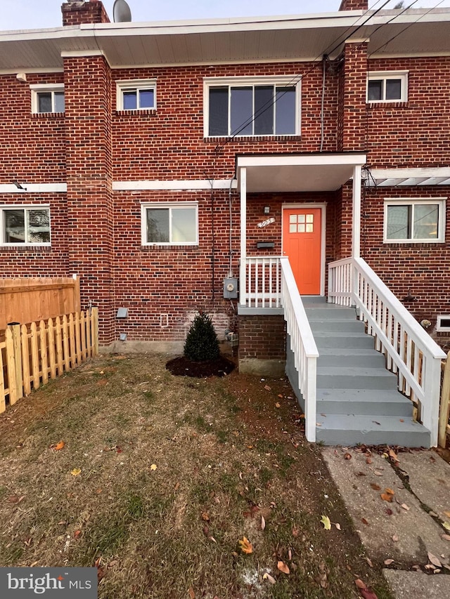 view of rear view of house