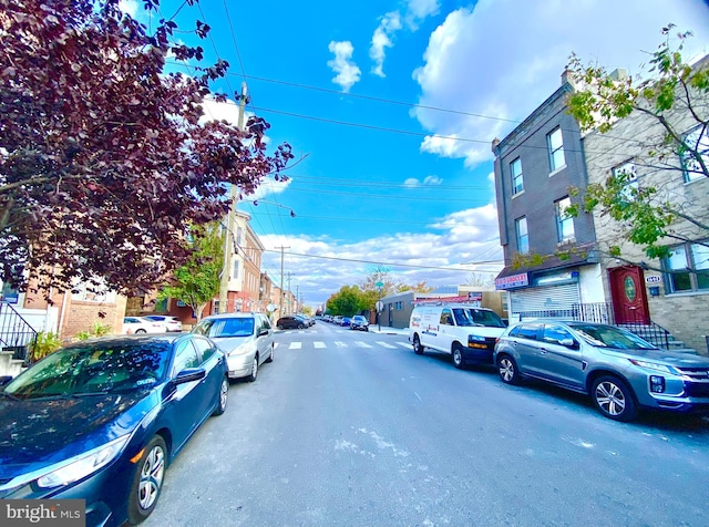 view of street