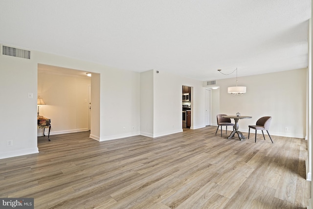 living room featuring hardwood / wood-style flooring