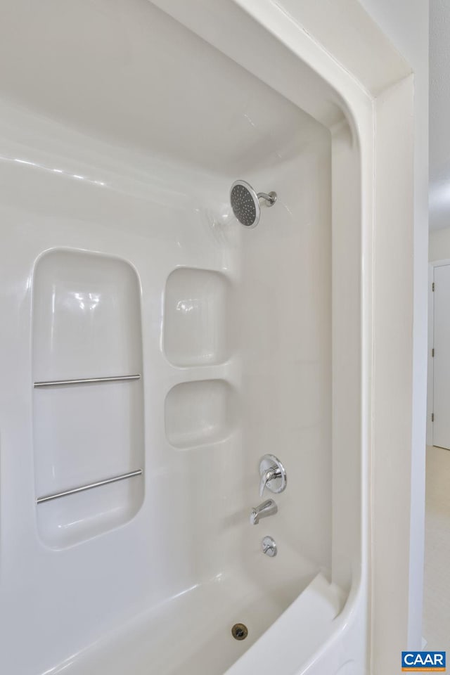 bathroom featuring shower / bathtub combination