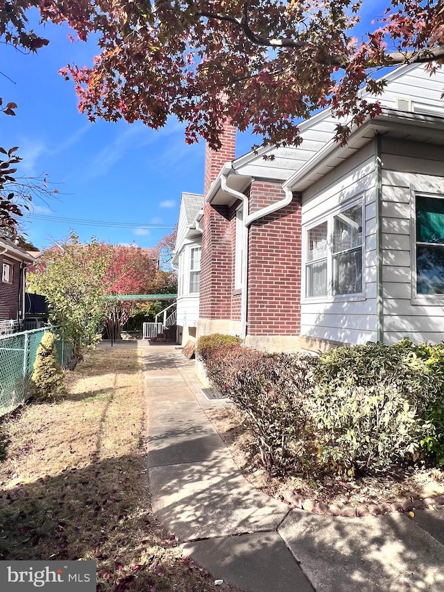 view of property exterior