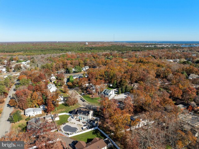 aerial view