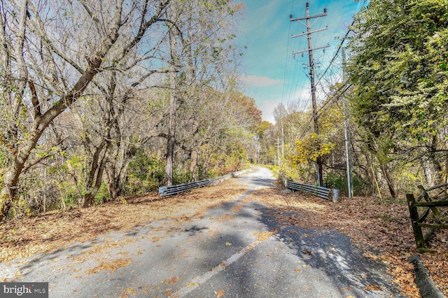 view of road