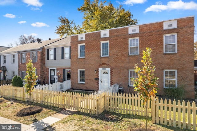 view of townhome / multi-family property