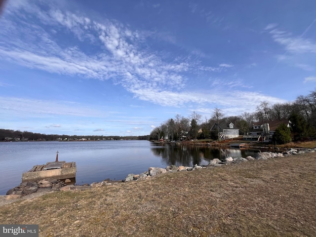 property view of water