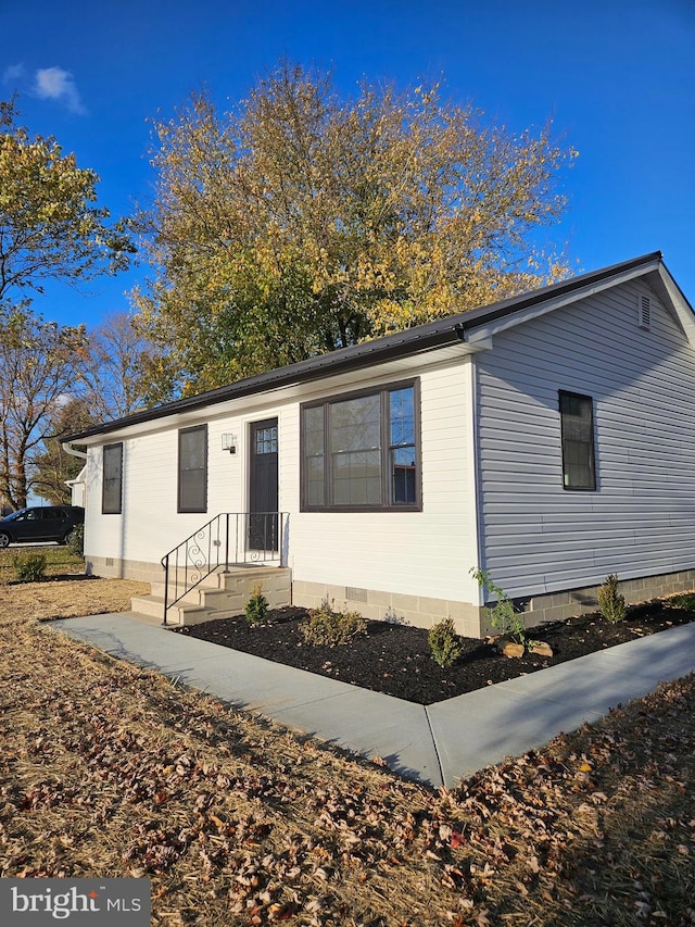 view of manufactured / mobile home