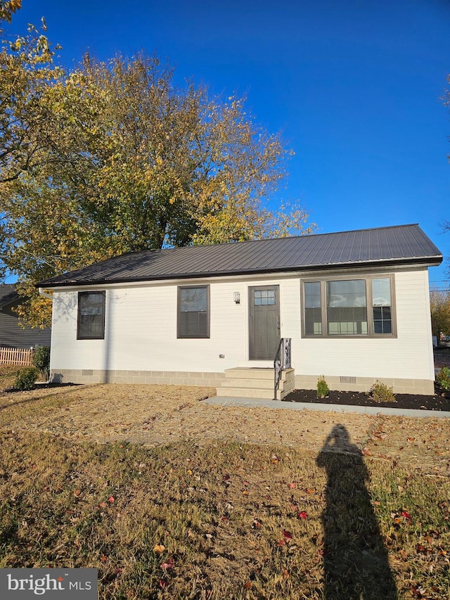 view of ranch-style home