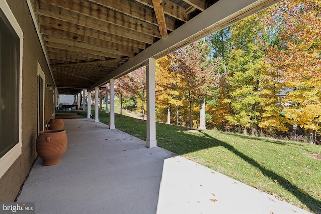 view of patio