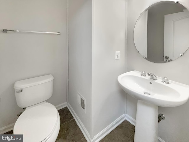 bathroom with toilet