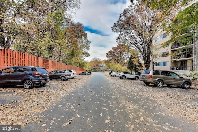 view of street