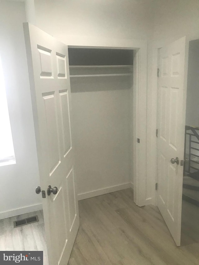 view of closet