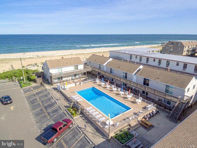 20 Amber St Unit E3, Beach Haven, NJ 08008 - community pool featuring view of water and beach