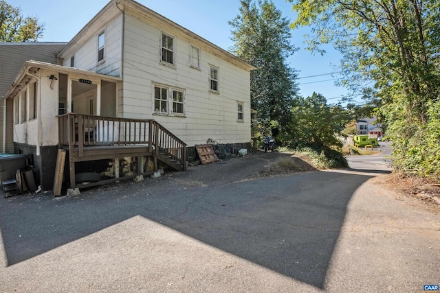 view of back of house