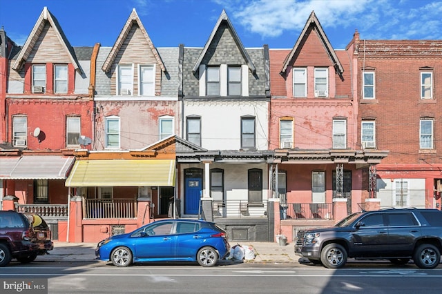 multi unit property featuring brick siding
