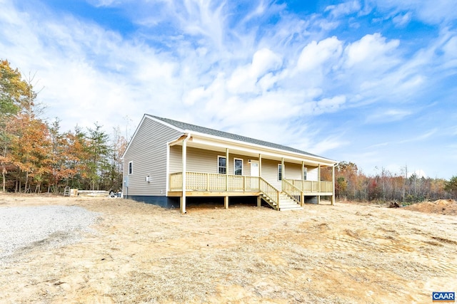 view of front of house