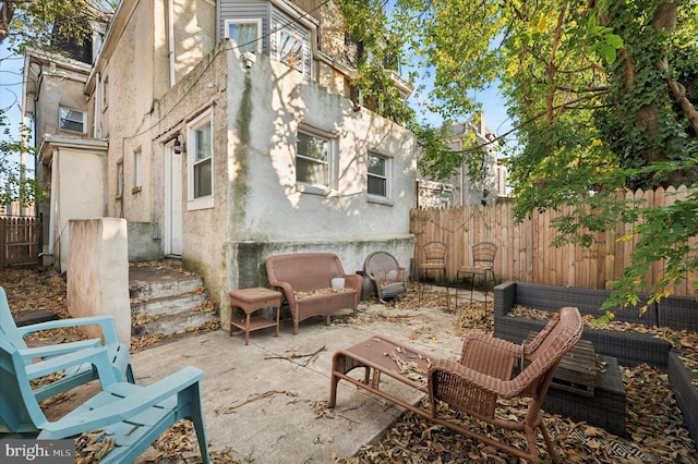 view of patio / terrace with outdoor lounge area