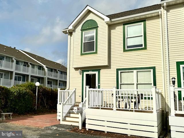 view of rear view of property