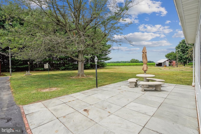 view of patio