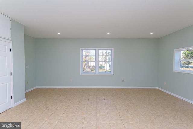 view of empty room