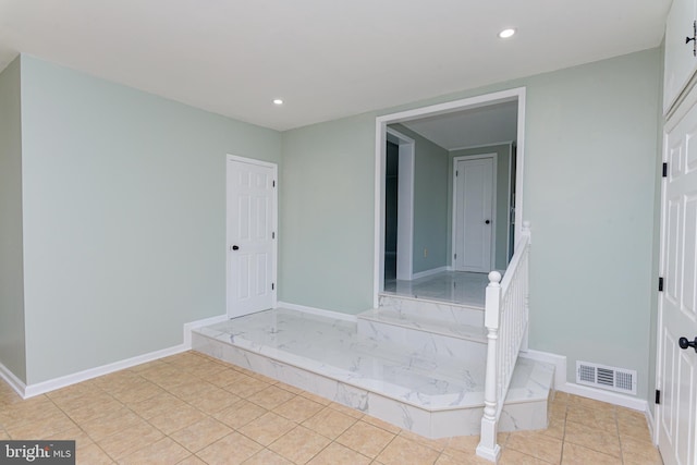 bathroom featuring tile patterned flooring