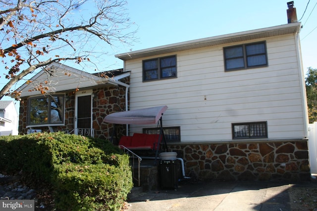 view of rear view of house