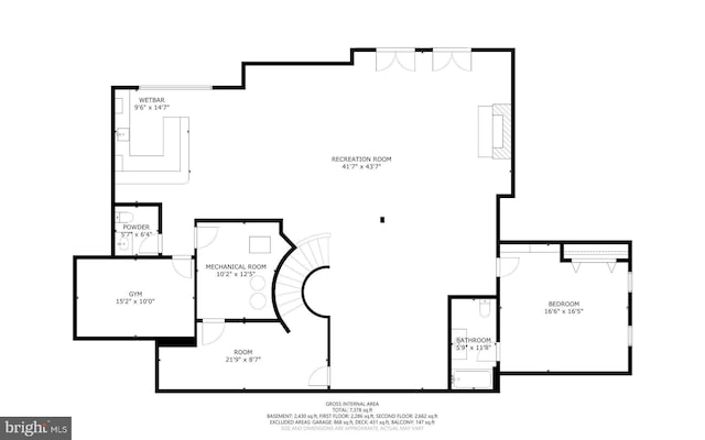6318 Georgetown Pike, Mclean, VA 22101 - home floor plan