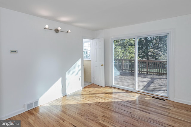 339 Hamilton Ave, Princeton, NJ 08540 - empty room featuring wood finished floors and baseboards