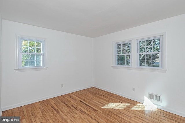 339 Hamilton Ave, Princeton, NJ 08540 - unfurnished room with light wood finished floors and baseboards