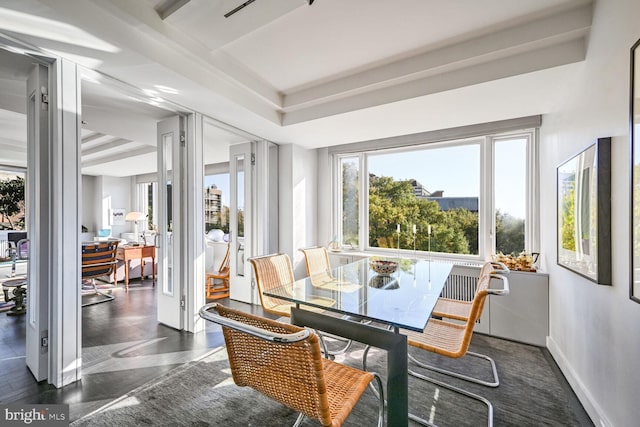 sunroom / solarium with plenty of natural light