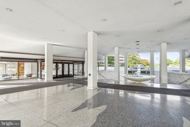 view of community lobby