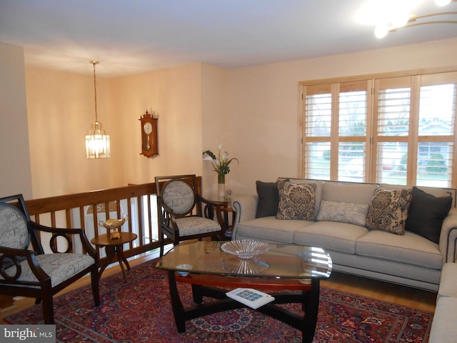 603 Bloomfield Dr, Westampton, NJ 08060 - living room with wood finished floors