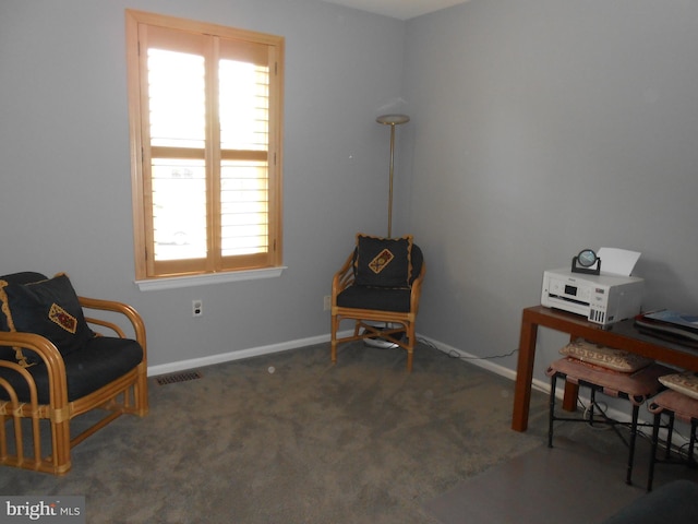 603 Bloomfield Dr, Westampton, NJ 08060 - living area with carpet flooring and baseboards