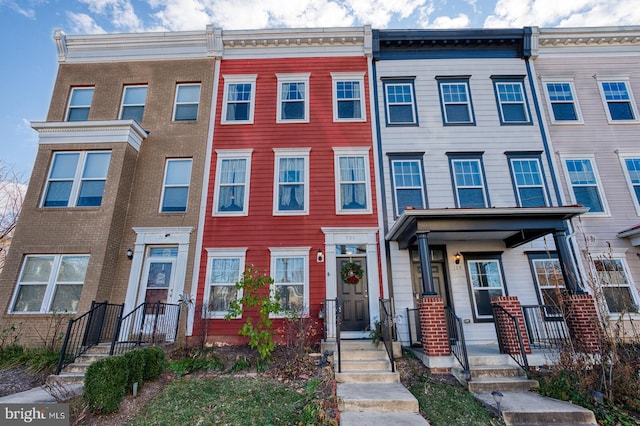 view of townhome / multi-family property