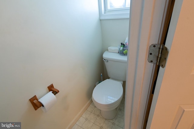 bathroom with toilet