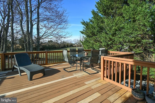 view of deck